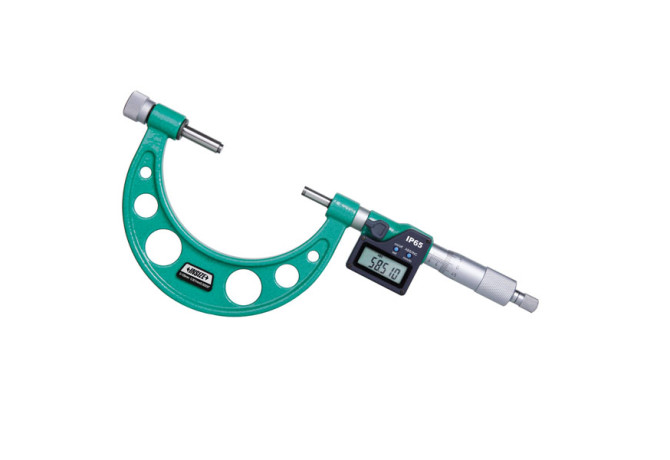 Микрометр трубный цифровой со сферической пяткой 75-100мм 0.001мм (3560-100SA) INSIZE