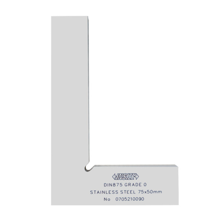Угольник поверочный с широким основанием класс 0 75x50мм (4791-75) INSIZE