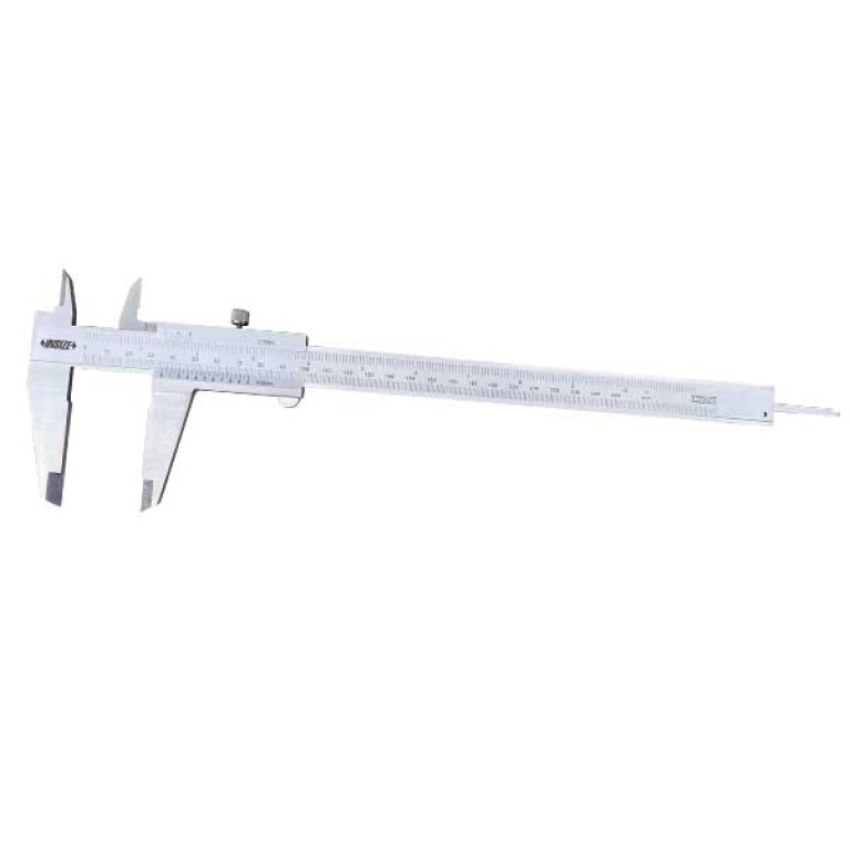 Штангенциркуль нониусный 250мм 0.05мм вылет губок 64мм (1205-250S) INSIZE