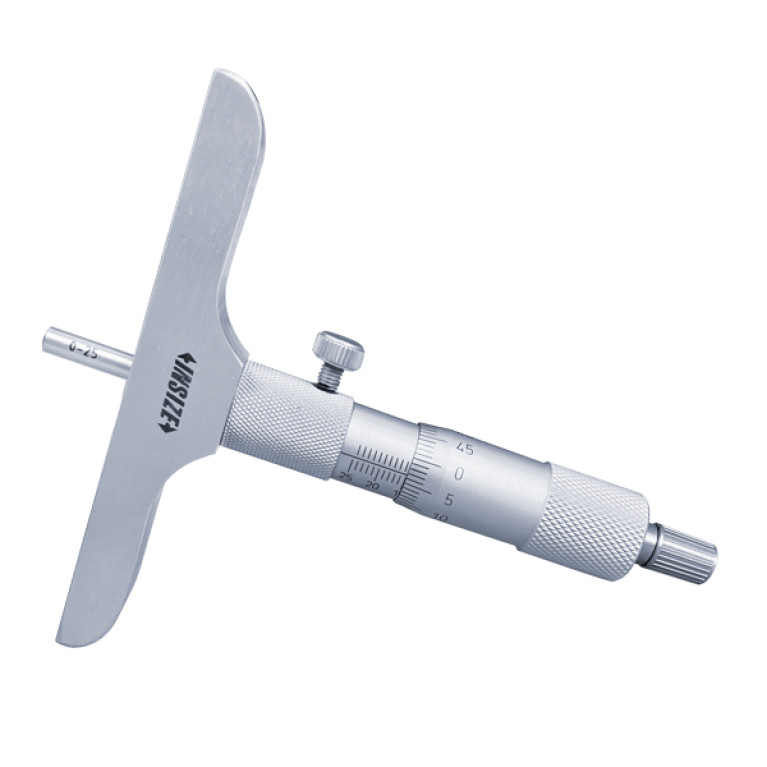 Глубиномер микрометрический 25мм 0.01мм (3240-25) INSIZE