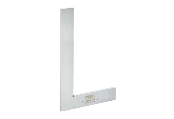 Угольник поверочный с широким основанием класс 2 200x130мм (4796-200) INSIZE