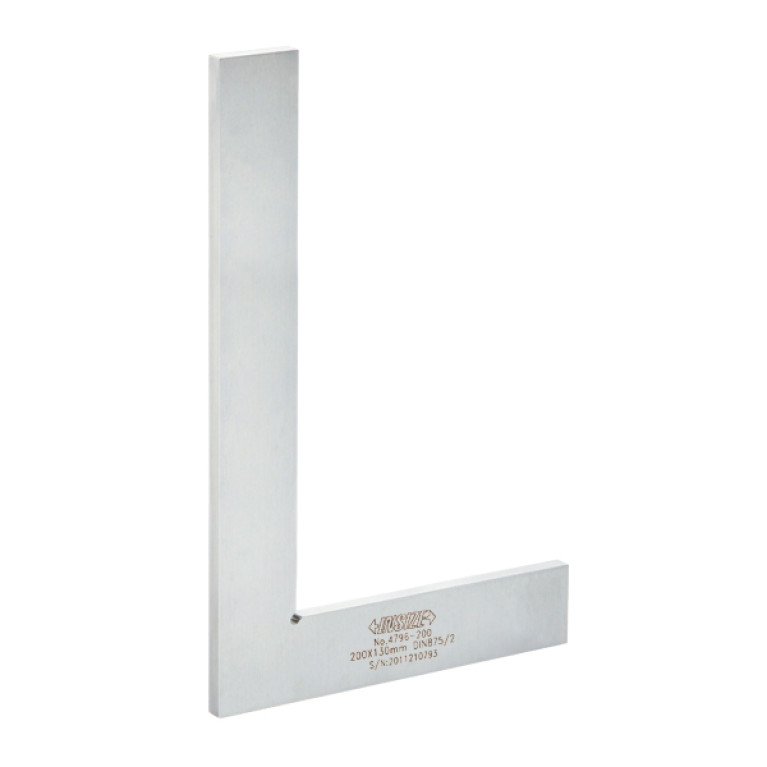 Угольник поверочный с широким основанием класс 2 200x130мм (4796-200) INSIZE