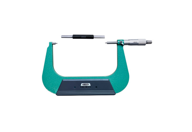 Микрометр со ступенчатыми измерительными поверхностями 125-150мм 0.01мм (3233-150A) INSIZE