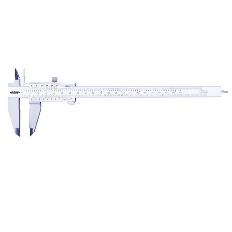 Штангенциркуль нониусный 200мм 0.02мм с твердосплавными губками вылет губок 50мм (1238-2002) INSIZE