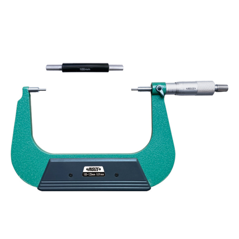 Микрометр со ступенчатыми измерительными поверхностями 100-125мм 0.01мм (3233-125BA) INSIZE