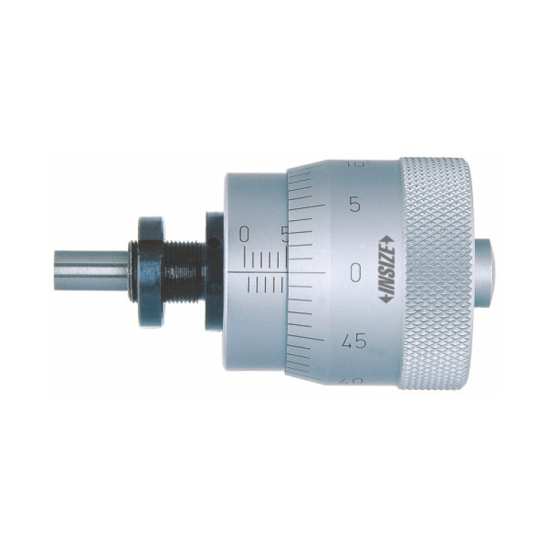 Головка микрометрическая с большим барабаном 0-13мм с плоским наконечником (6373-13W) INSIZE