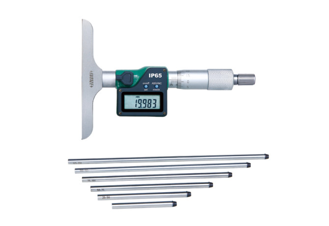 Глубиномер цифровой микрометрический 150мм 0.001мм (3540-150) INSIZE