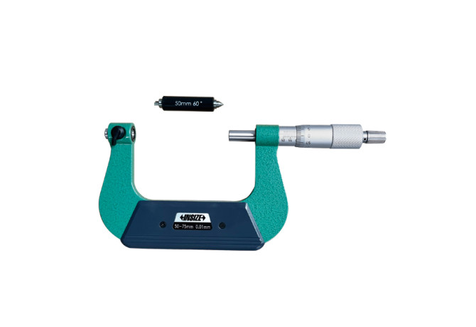 Микрометр резьбовой 50-75мм 0.01мм (3281-75A) INSIZE