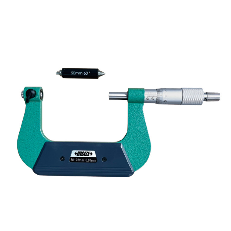 Микрометр резьбовой 50-75мм 0.01мм (3281-75A) INSIZE