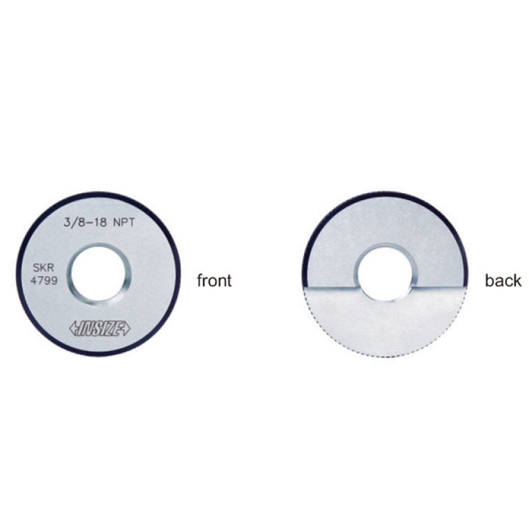Калибр-кольцо резьбовое NPT 3/4x14 (4634-3B14) INSIZE