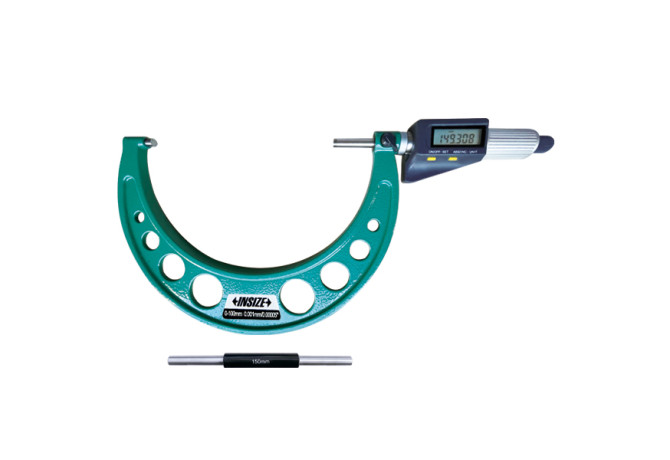 Микрометр цифровой с фрикционным барабаном 150-175мм 0.001мм (3109-175A) INSIZE