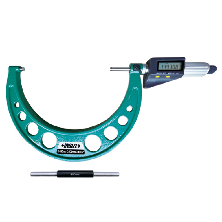 Микрометр цифровой с фрикционным барабаном 150-175мм 0.001мм (3109-175A) INSIZE