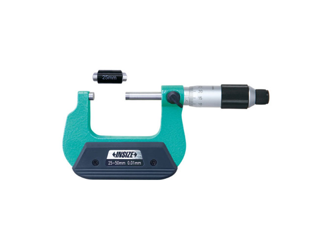 Микрометр гладкий немагнитный 25-50мм 0.01мм (3231-50A) INSIZE