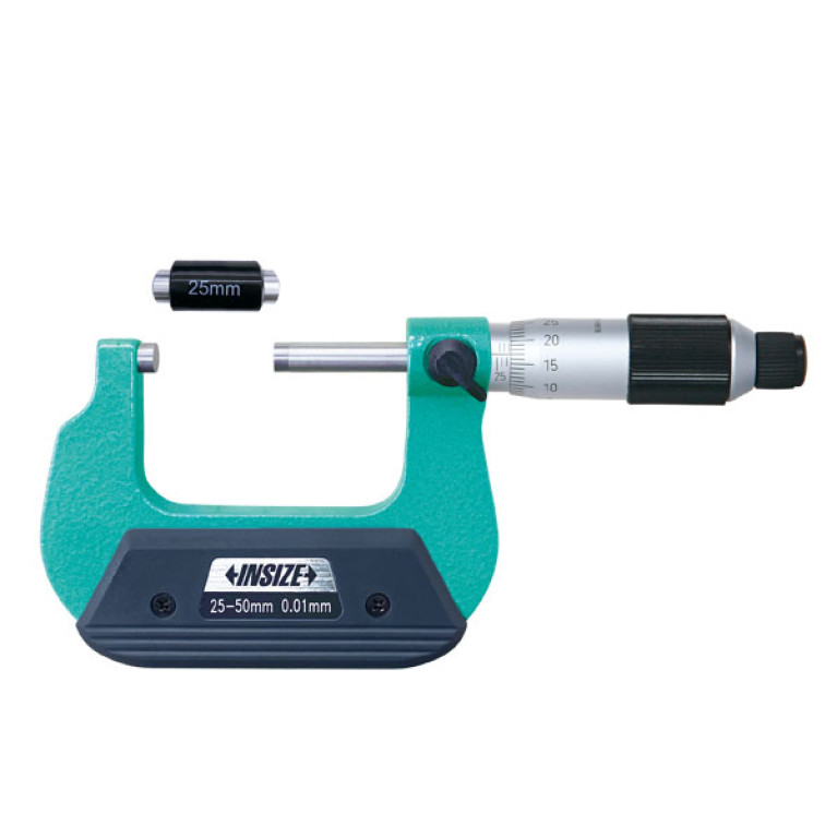 Микрометр гладкий немагнитный 25-50мм 0.01мм (3231-50A) INSIZE