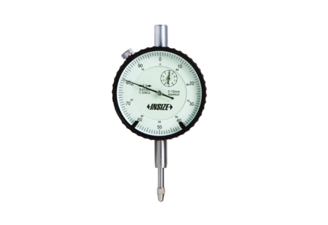 Индикатор часового типа противоударный 10мм 0.01мм (2314-10FA) INSIZE