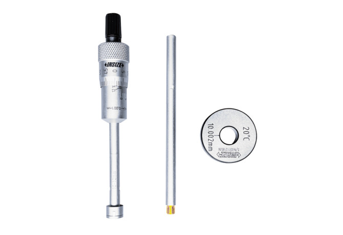 Нутромер микрометрический трехточечный 10-12мм 0.001мм (3227-12) INSIZE