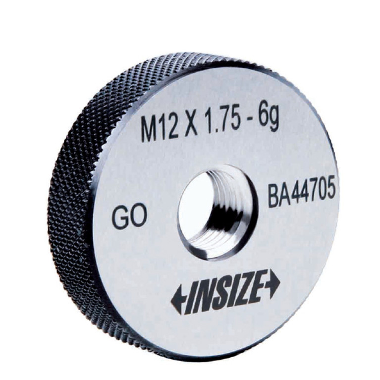Калибр-кольцо резьбовое метрическое M2.0x0.4 6h GO (4631-2H) INSIZE