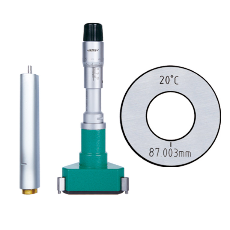 Нутромер микрометрический трехточечный 87-100мм 0.005мм (3227-100) INSIZE