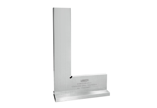 Угольник поверочный лекальный с широким основанием класс 0 150x100мм (4793-150) INSIZE