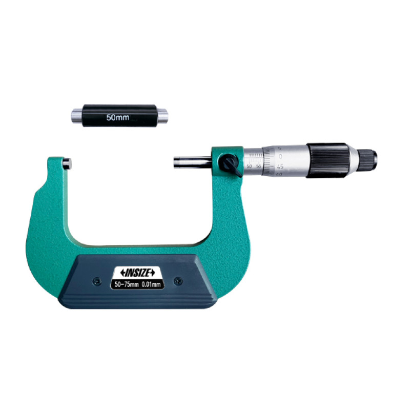 Микрометр гладкий немагнитный 50-75мм 0.01мм (3231-75A) INSIZE