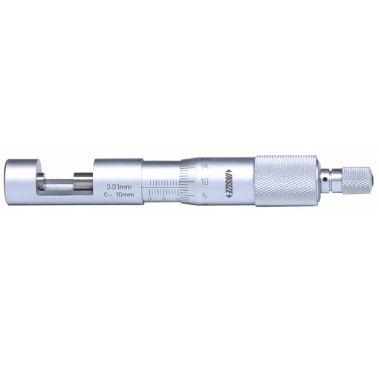 Микрометр для измерения толщины пластин 0-10мм 0.01мм (3285-10) INSIZE