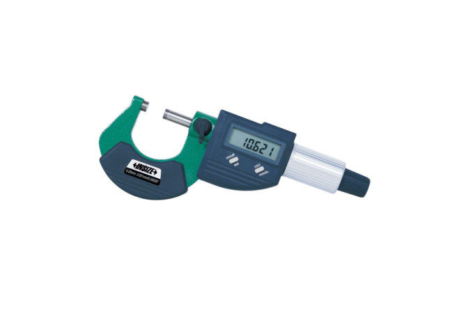 Микрометр цифровой с фрикционным барабаном 175-200мм 0.001мм (3109-200A) INSIZE