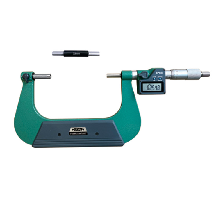 Микрометр цифровой для измерения диаметра зубчатых колес 75-100мм 0.001мм (3591-100A) INSIZE