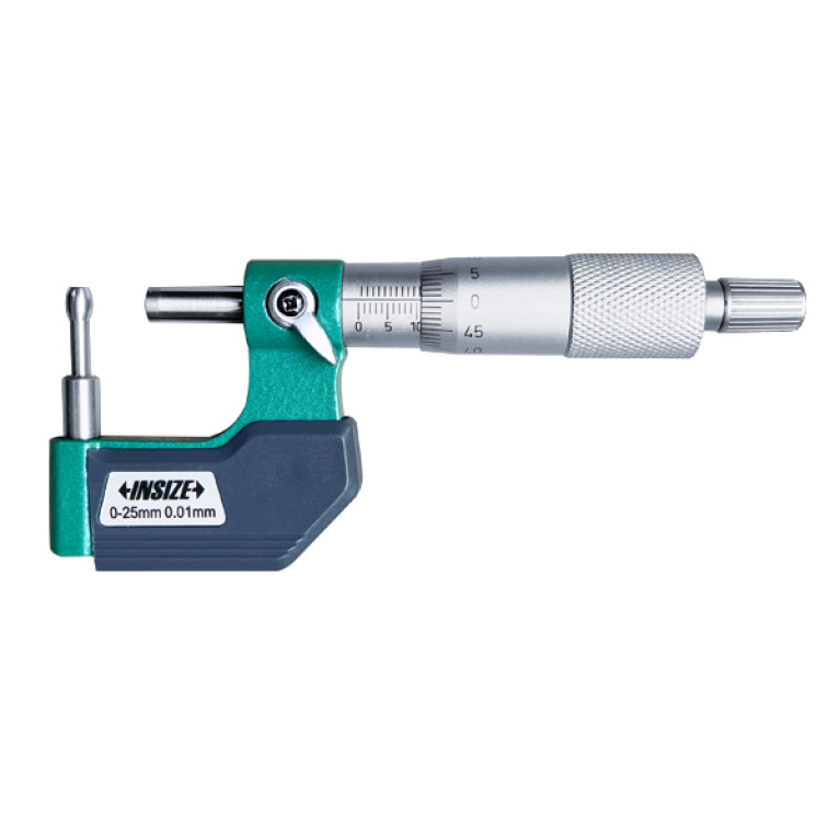 Микрометр трубный 0-25мм 0.01мм наконечник 4.7x16мм (3261-25DA) INSIZE