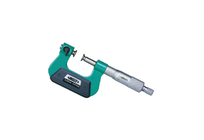 Микрометр универсальный с невращающимся шпинделем 125-150мм 0.01мм (3280-150A) INSIZE