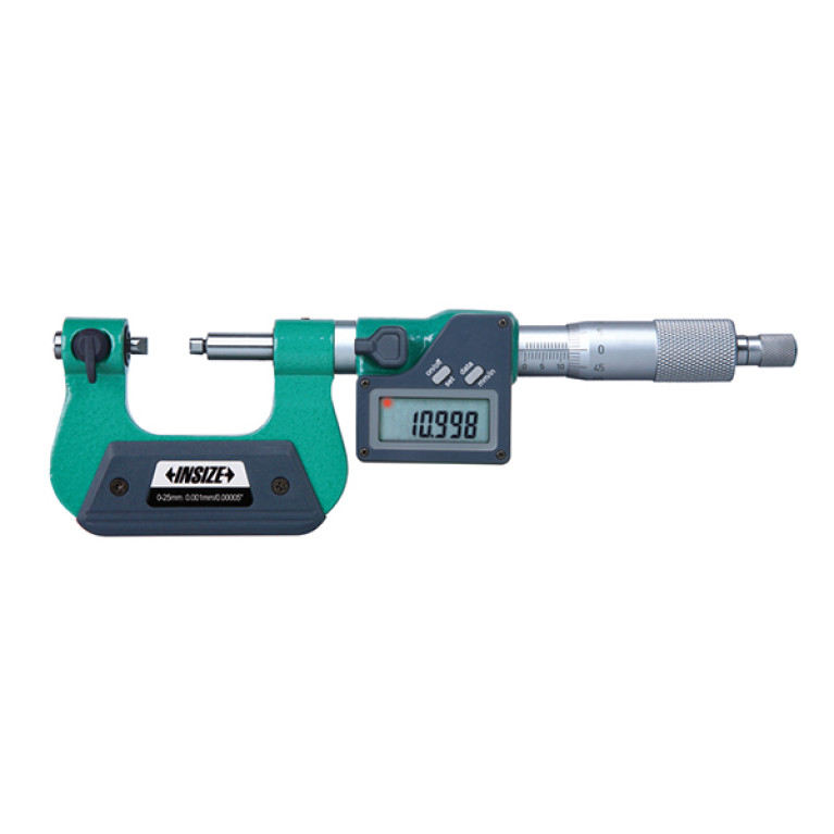 Микрометр резьбовой цифровой 0-25мм 0.001мм (3581-25A) INSIZE