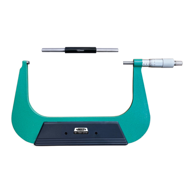 Микрометр гладкий для левшей 150-175мм 0.01мм (3236-175B) INSIZE