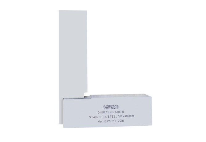 Угольник поверочный лекальный с широким основанием класс 0 50x40мм (4792-50) INSIZE