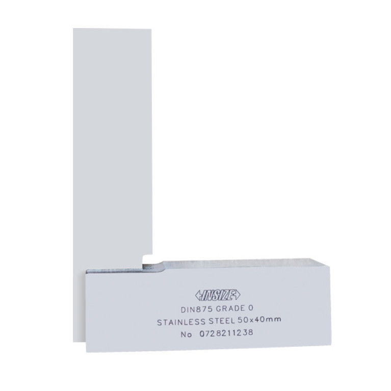 Угольник поверочный лекальный с широким основанием класс 0 50x40мм (4792-50) INSIZE