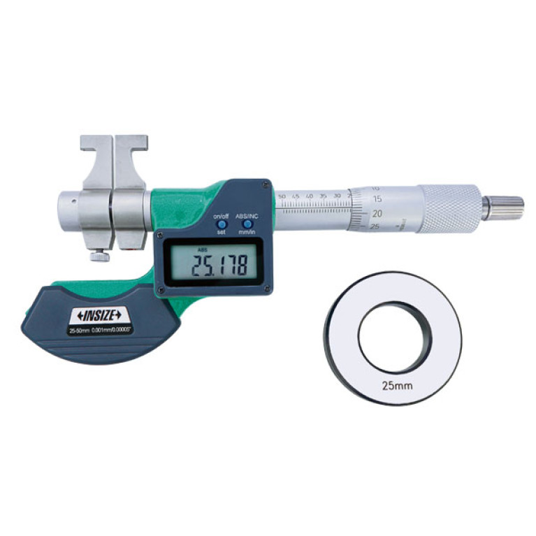 Нутромер цифровой двухточечный 25-50мм 0.001мм (3520-50) INSIZE