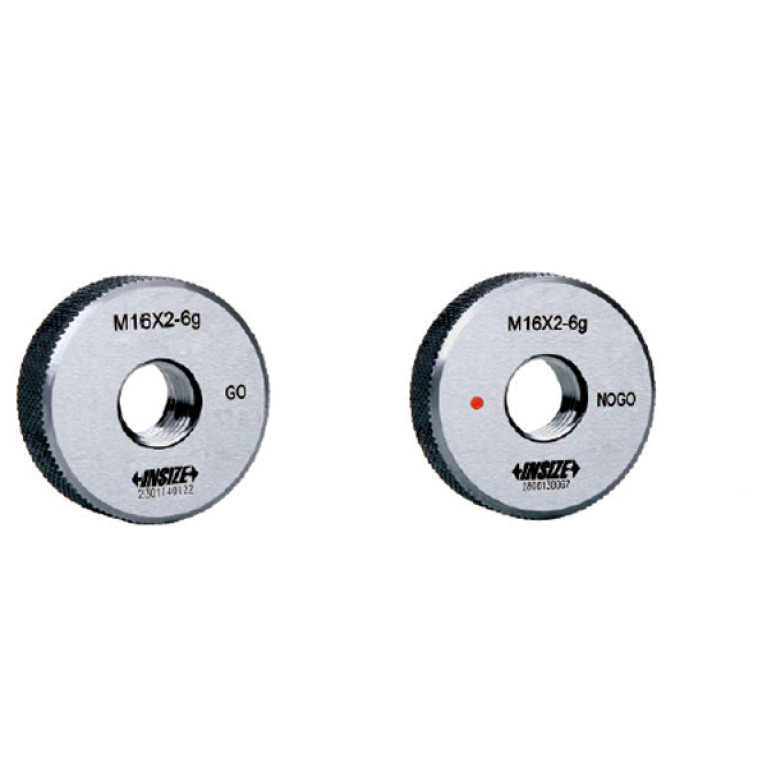 Калибр-кольцо резьбовое метрическое M3x0.5 6g GO (4120-3) INSIZE