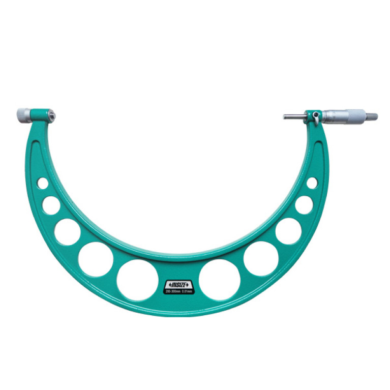 Микрометр гладкий 200-300мм 0.01мм со сменными штоками (3206-301A) INSIZE