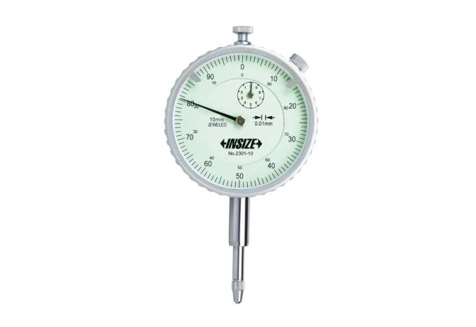 Индикатор часового типа 10мм 0.01мм (2301-10F) INSIZE