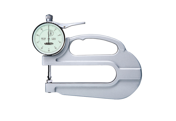 Толщиномер индикаторный со сферическим наконечником 0-10мм 0.01мм (2365-10B) INSIZE