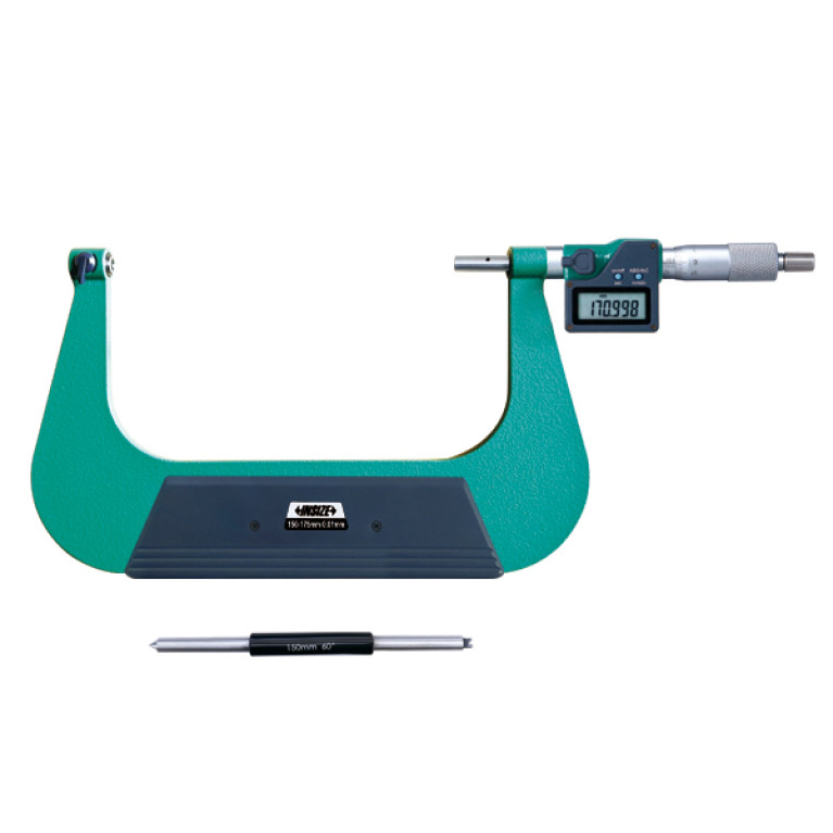 Микрометр резьбовой цифровой 150-175мм 0.001мм (3581-175A) INSIZE
