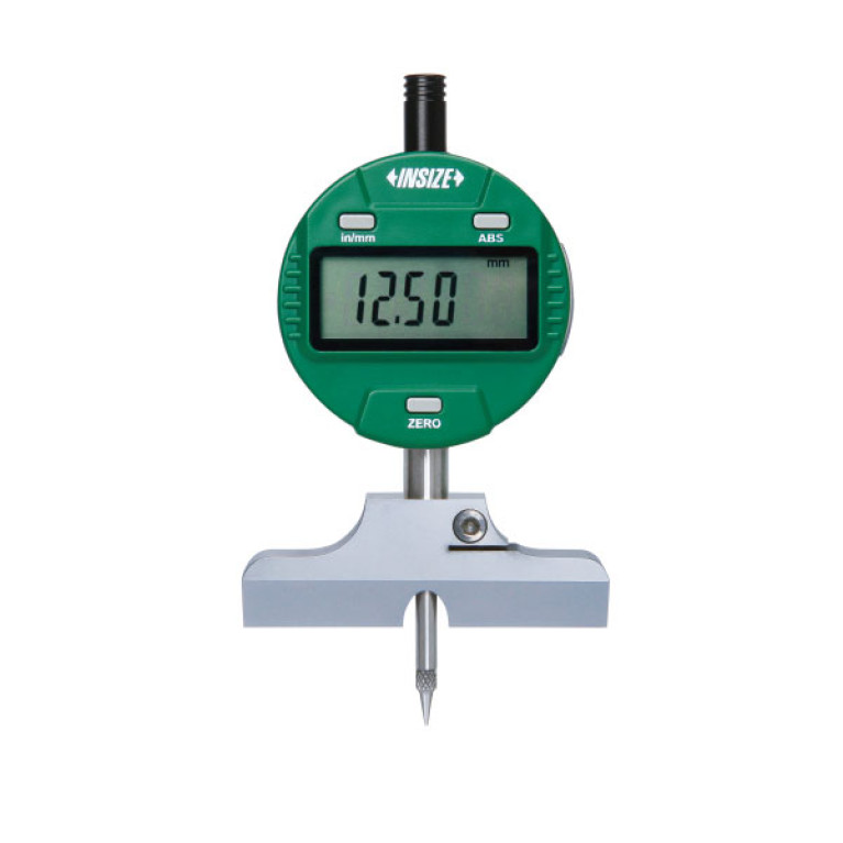 Глубиномер цифровой 12.7мм 0.01мм основание 60° (2143-101) INSIZE