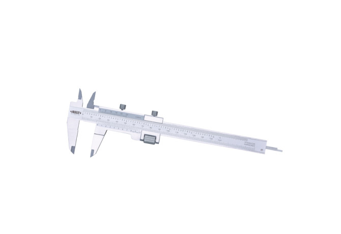 Штангенциркуль нониусный 130мм 0.02мм вылет губок 40мм (1233-130) INSIZE