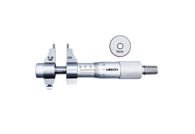 Нутромер микрометрический двухточечный 5-30мм 0.01мм (3220-30) INSIZE