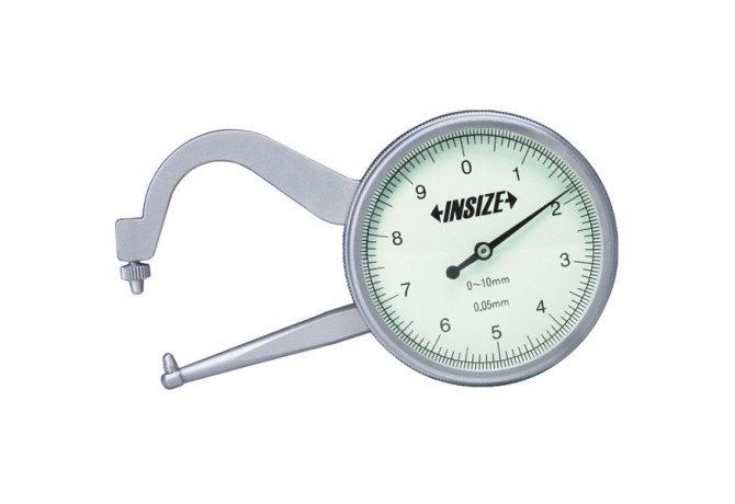 Толщиномер индикаторный 0-10мм 0.05мм (2862-101) INSIZE