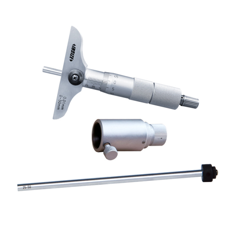 Глубиномер микрометрический 50мм 0.01мм (3241-B50) INSIZE