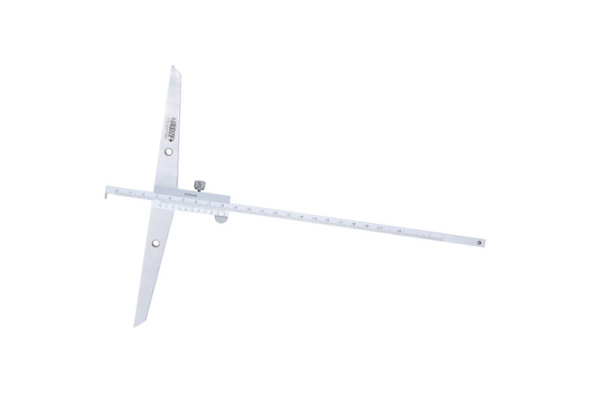 Штангенглубиномер нониусный крючкового типа 200мм 0.02мм (1243-2001) INSIZE