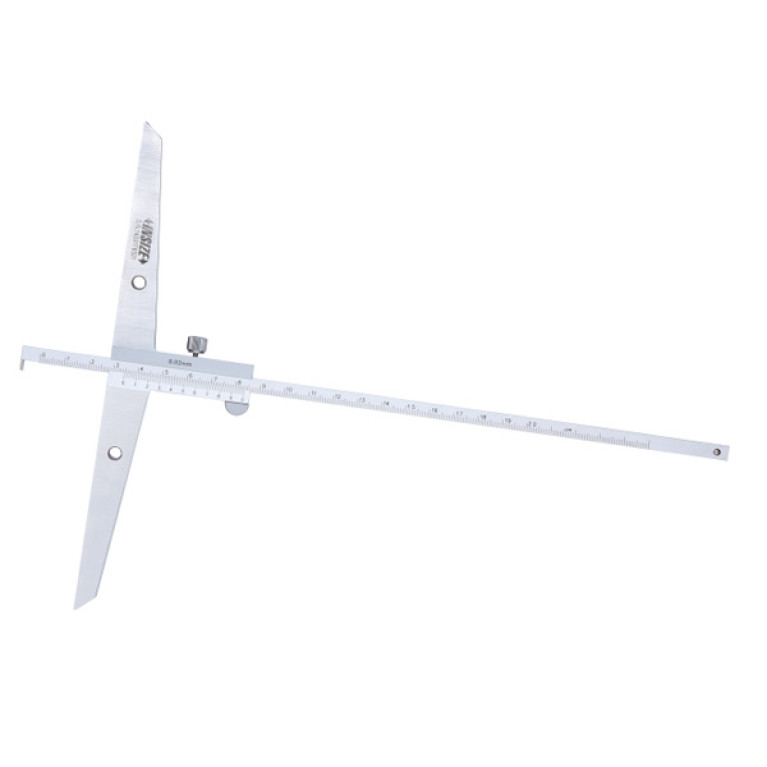 Штангенглубиномер нониусный крючкового типа 200мм 0.02мм (1243-2001) INSIZE