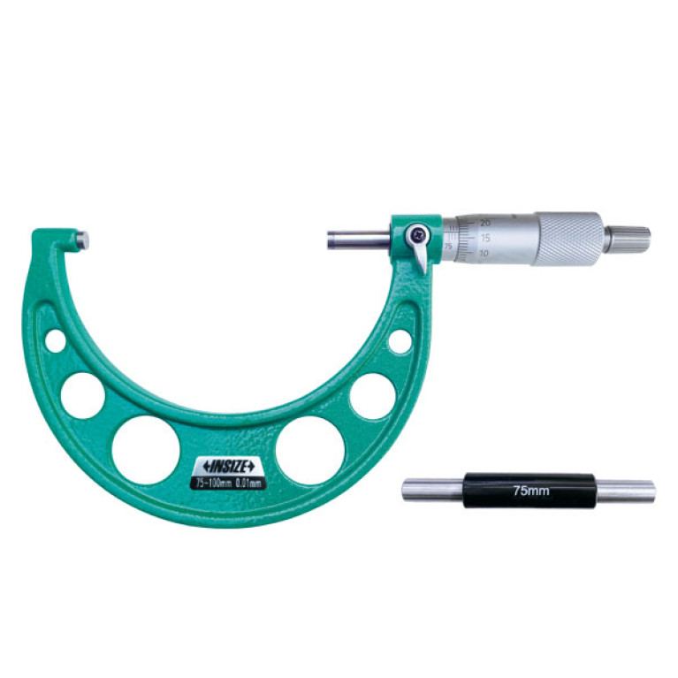 Микрометр гладкий 75-100мм 0.01мм (3203-100A) INSIZE