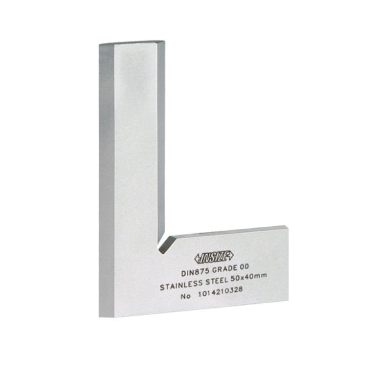 Угольник поверочный лекальный со скошенной кромкой класс 00 50x40мм (4790-050) INSIZE