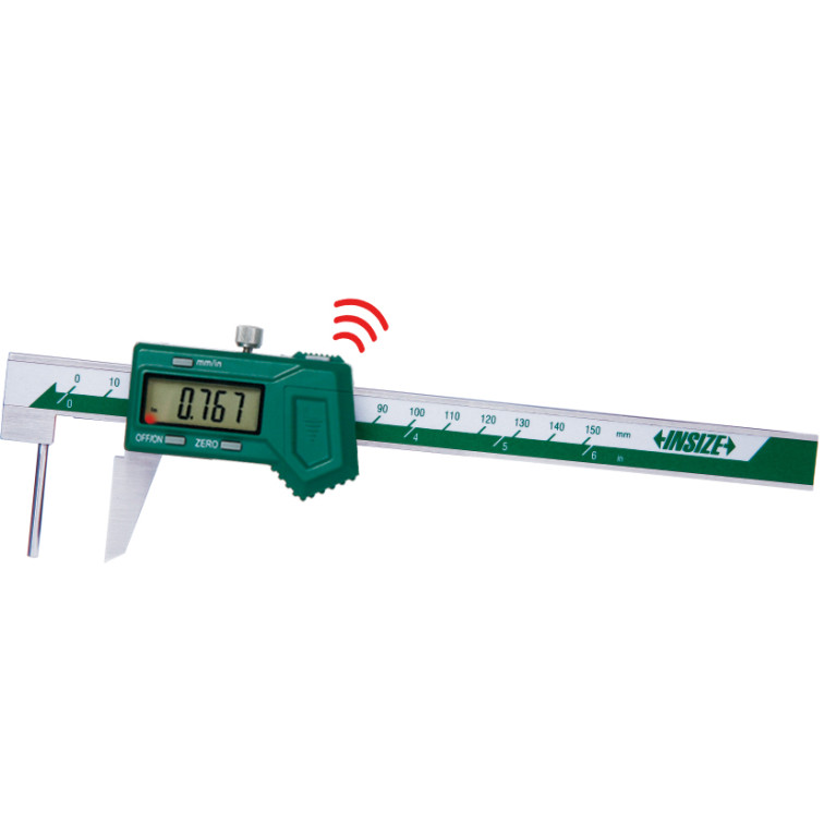 Штангенциркуль цифровой со встроенной беспроводной связью трубный 150мм (1161-150AWL) INSIZE
