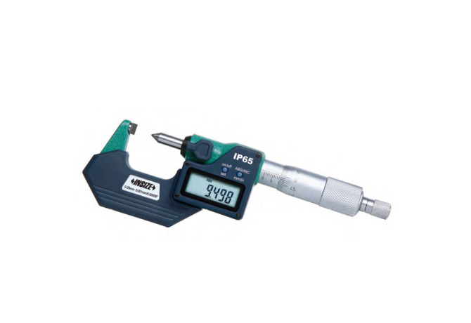 Микрометр цифровой для измерения высоты обжима 0-25мм 0.001мм (3566-25BA) INSIZE